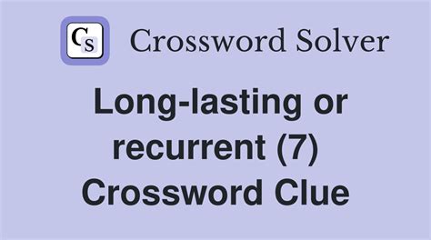 sturdy long lasting crossword.
